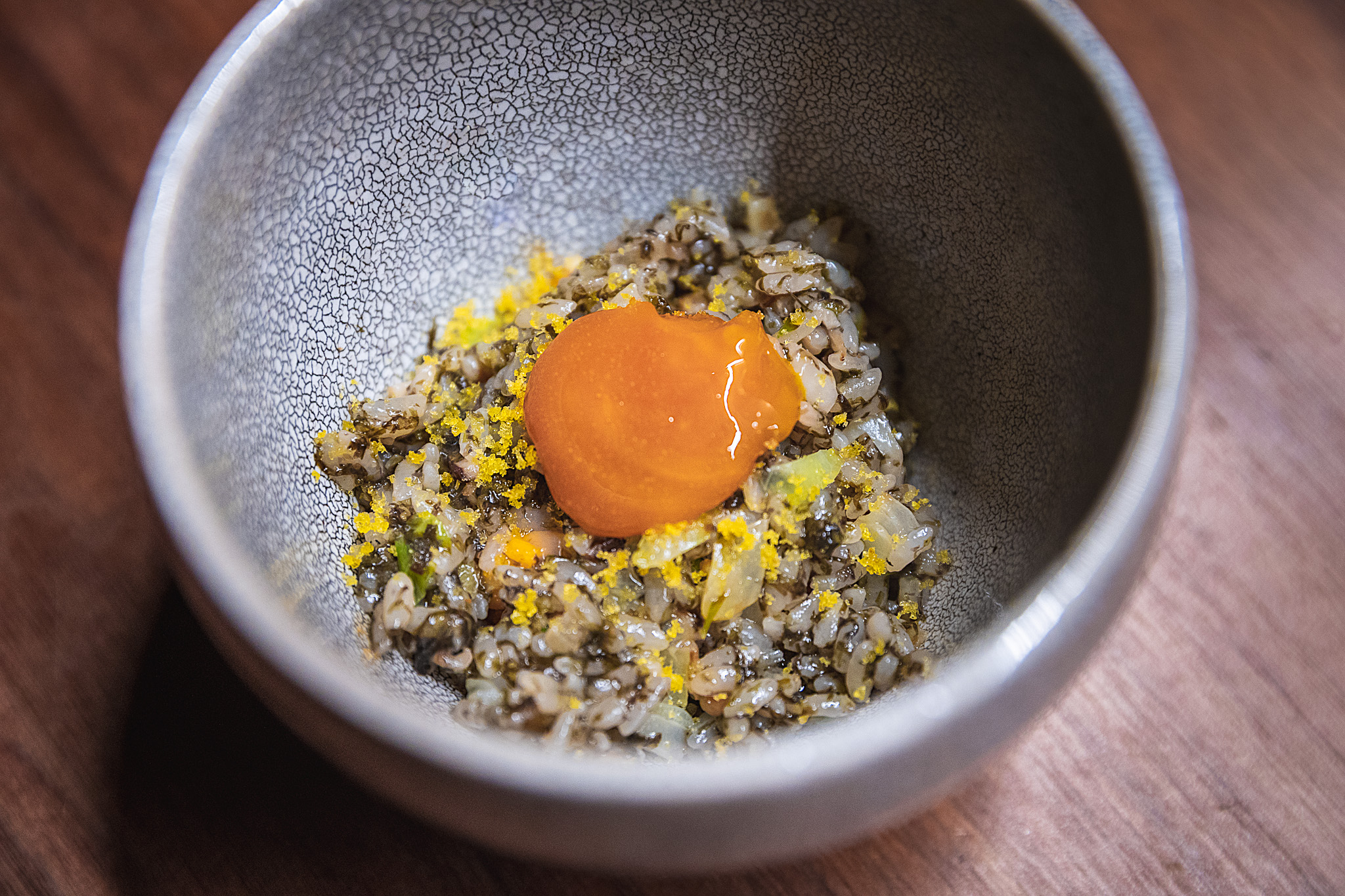 Bibimbap in a bowl